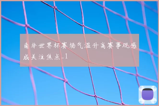 南非世界杯赛场气温升高赛事观感成关注焦点_1