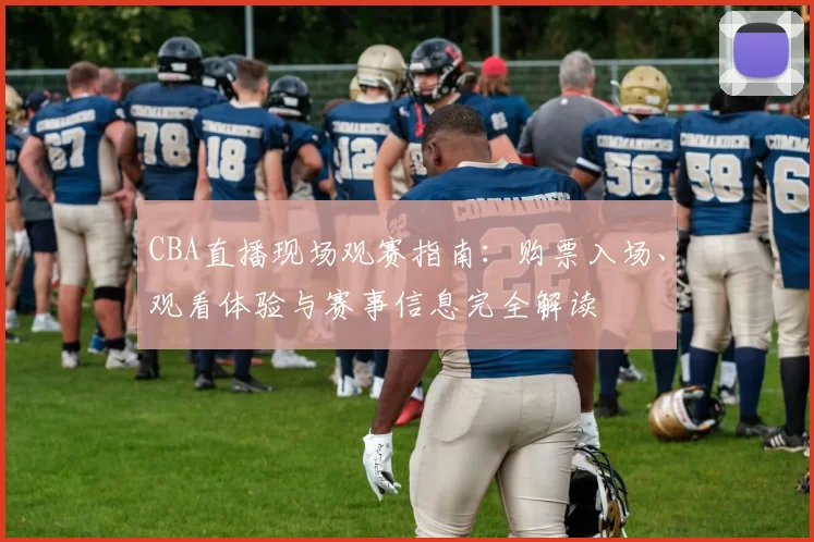 CBA直播现场观赛指南：购票入场、观看体验与赛事信息完全解读